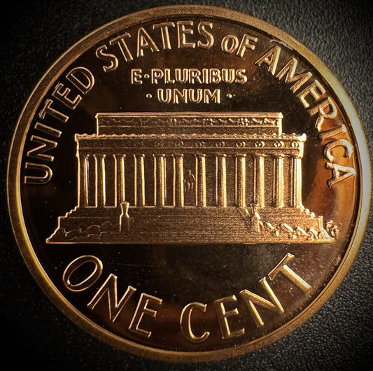 1999-S Lincoln Memorial Cent PROOF Coin Penny1