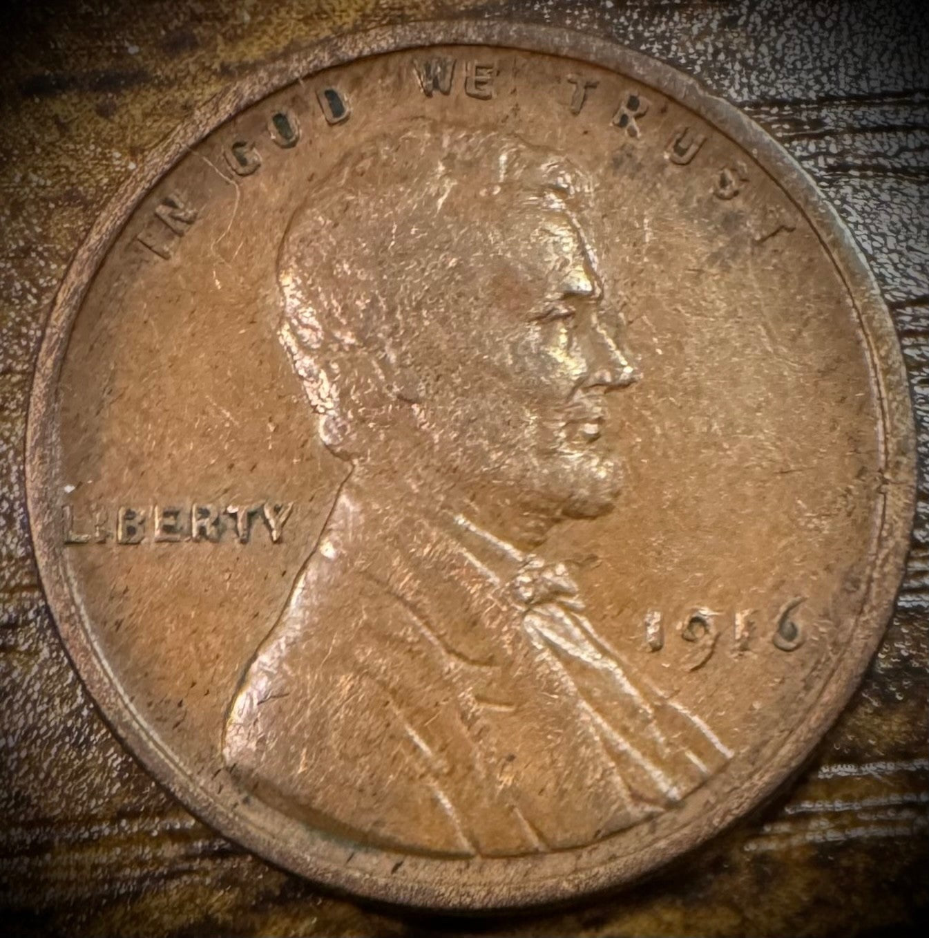 1916 Lincoln Wheat Penny Cent XF0