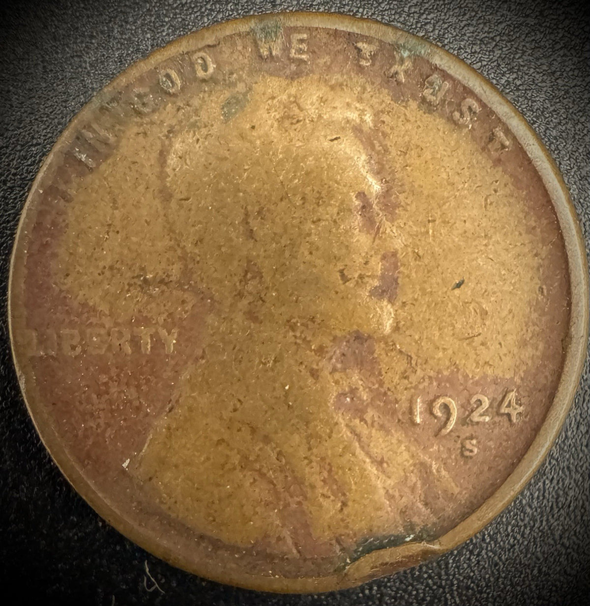 1924-S Lincoln Wheat Cent BETTER DATE #50