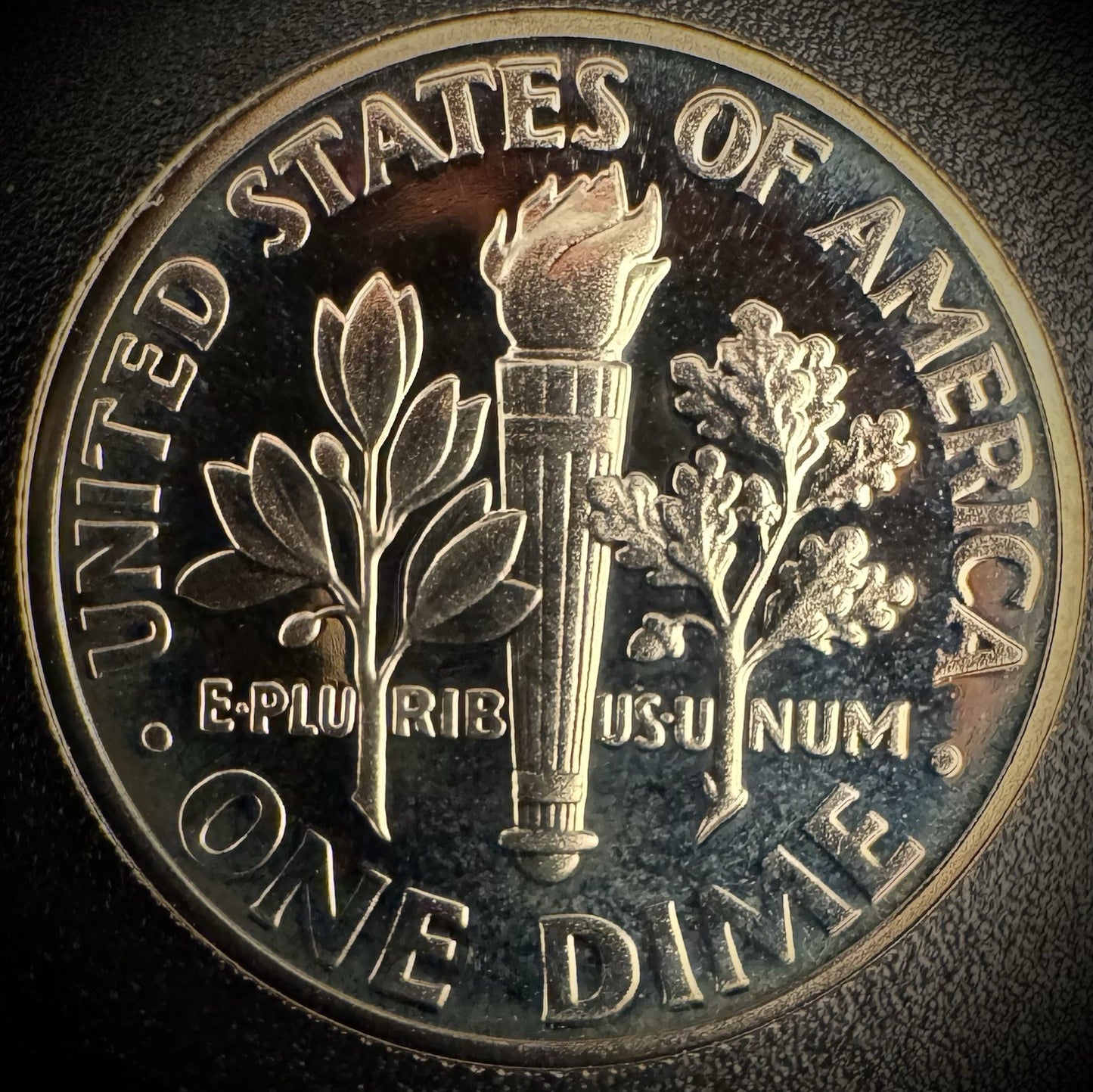 1989-S PROOF Roosevelt Dime 10C Clad DEEP CAMEO Coin From US Mint Proof Set1