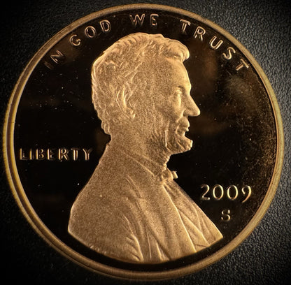 2009-S Formative Years LP2 Lincoln Bicentennial Cent GEM PROOF DEEP CAMEO Coin1