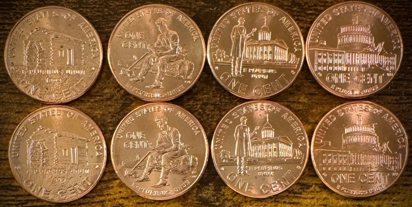 2009-2025 Lincoln Shield Cent Penny P D Uncirculated 40 Coin Set From Rolls3