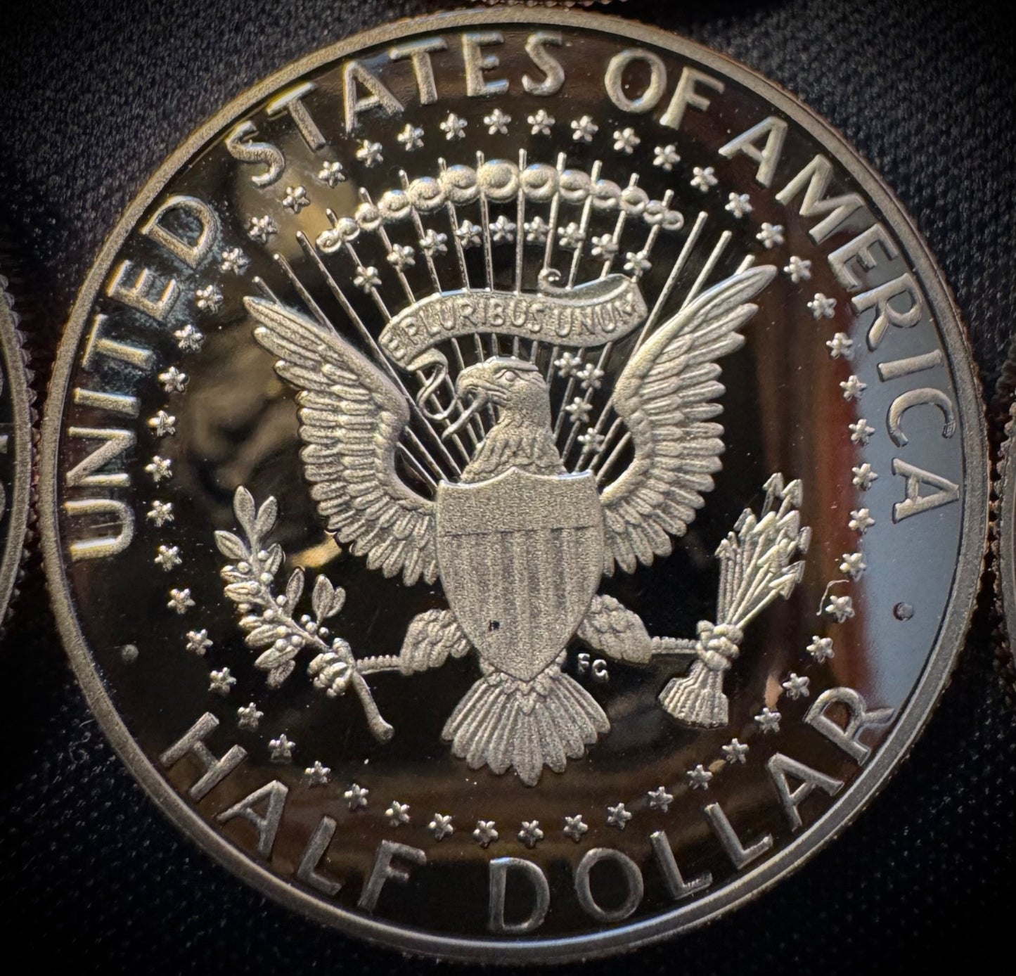 2017-2025 S Kennedy Half Dollar PROOF SET 9 Coins GEM DEEP CAMEO Fresh From Mint19