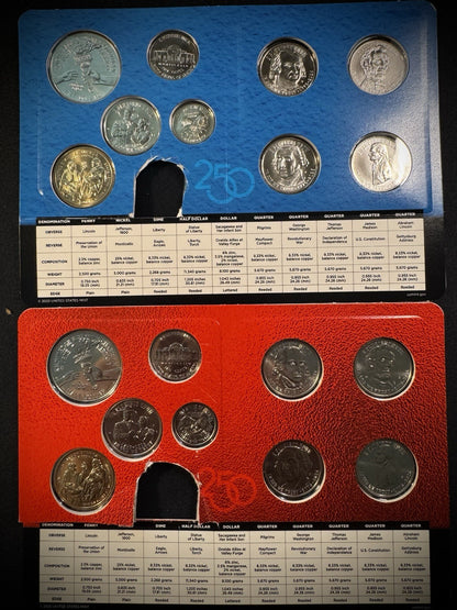 2026 US Mint Uncirculated 18 Coin Set P & D Philadelphia & Denver NO PENNY1
