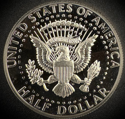 1977-S Kennedy Half Dollar GEM PROOF Clad 50C DEEP ULTRA CAMEO1