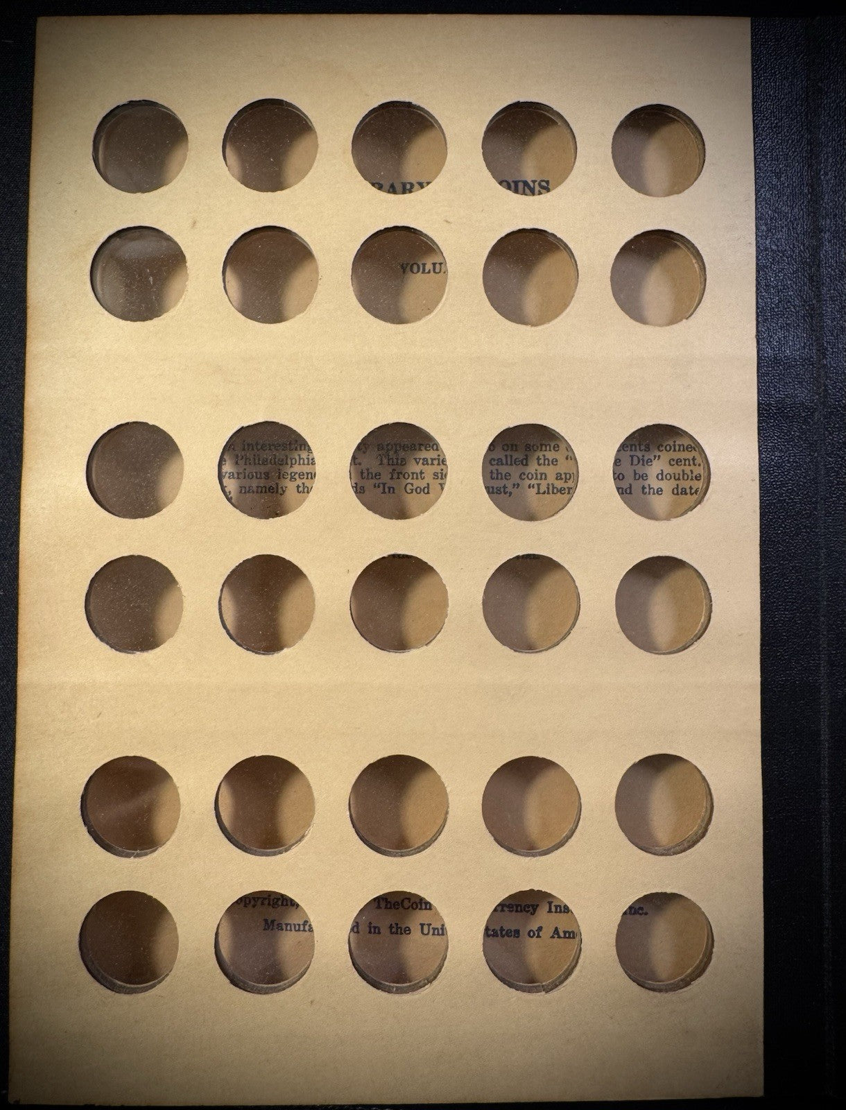 Gently Used Vintage Library of Coins Lincoln Cents Part 2 1941-1961 VOL 3 Album3