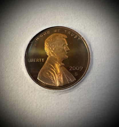 2009-S Lincoln Bicentennial Cent GEM PROOF 4 Coin Set GORGEOUS Naturally Toned9