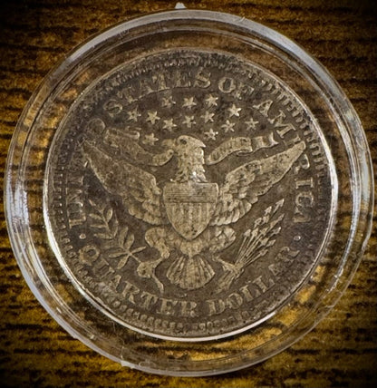 1910 Barber Silver Quarter 25C3