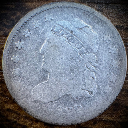 1832 Capped Bust Silver Half Dime Obsolete Denomination Low Mintage 965,0000