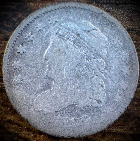 1832 Capped Bust Silver Half Dime Obsolete Denomination Low Mintage 965,0000