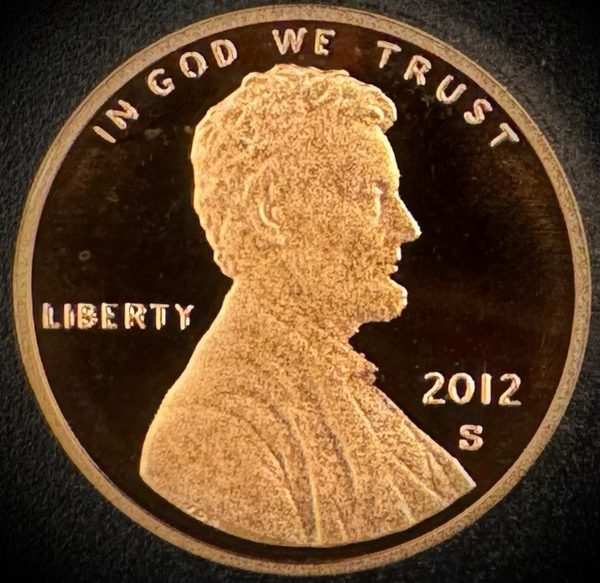 2012-S Lincoln Shield Cent Penny GEM PROOF DEEP ULTRA CAMEO Coin0