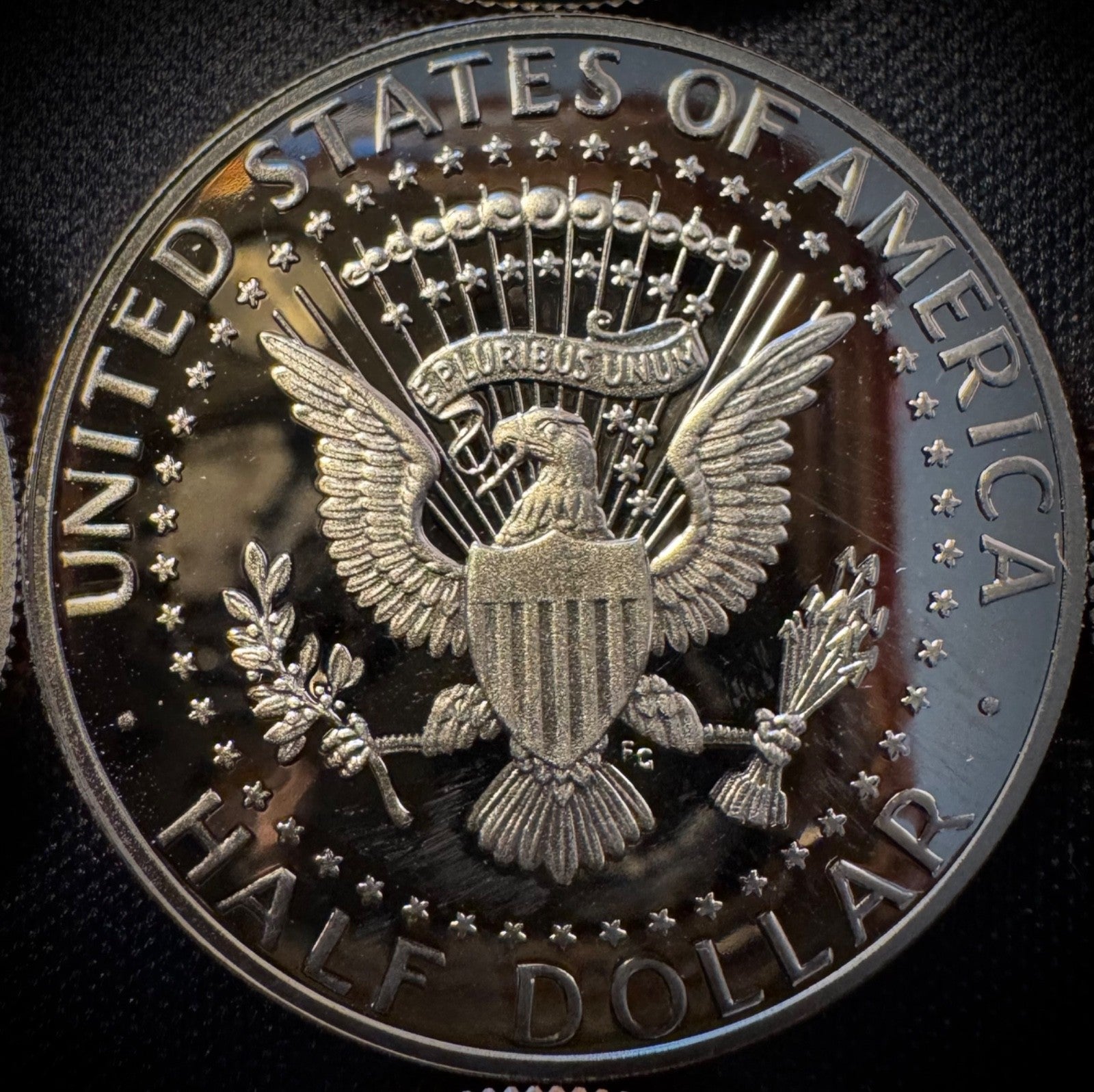 2017-2025 S Kennedy Half Dollar PROOF SET 9 Coins GEM DEEP CAMEO Fresh From Mint13
