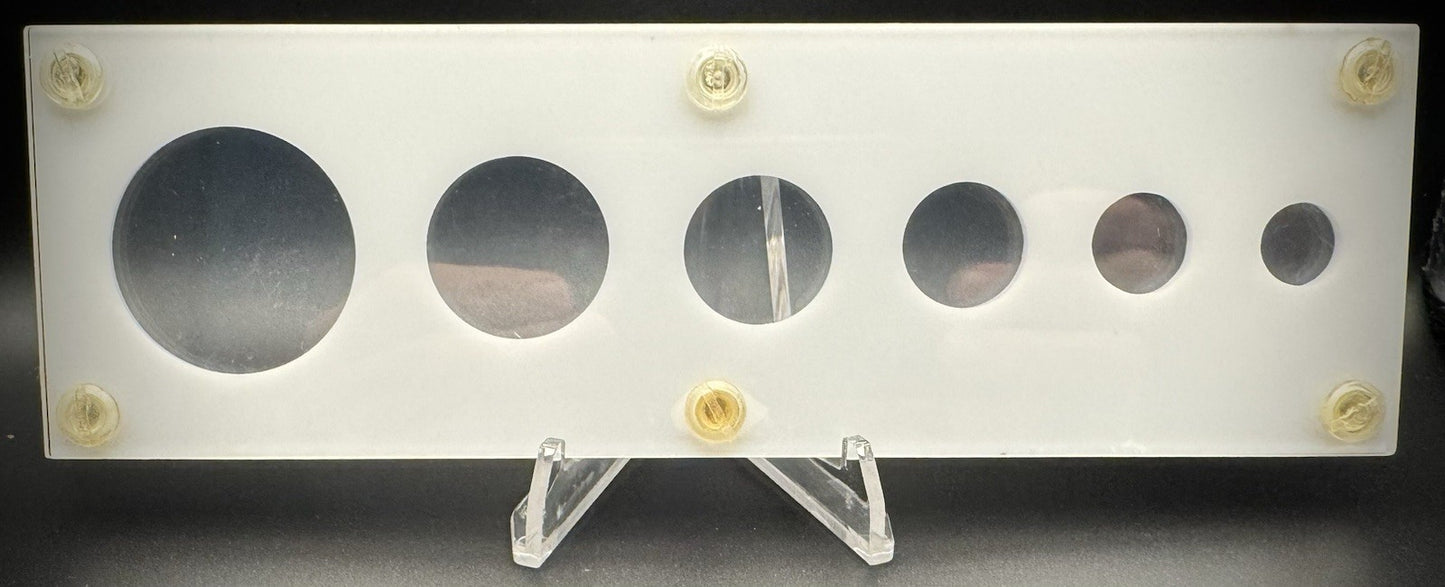 Capital Plastics Mexico Gold Types High Quality Plastic Display Holder For Pesos3