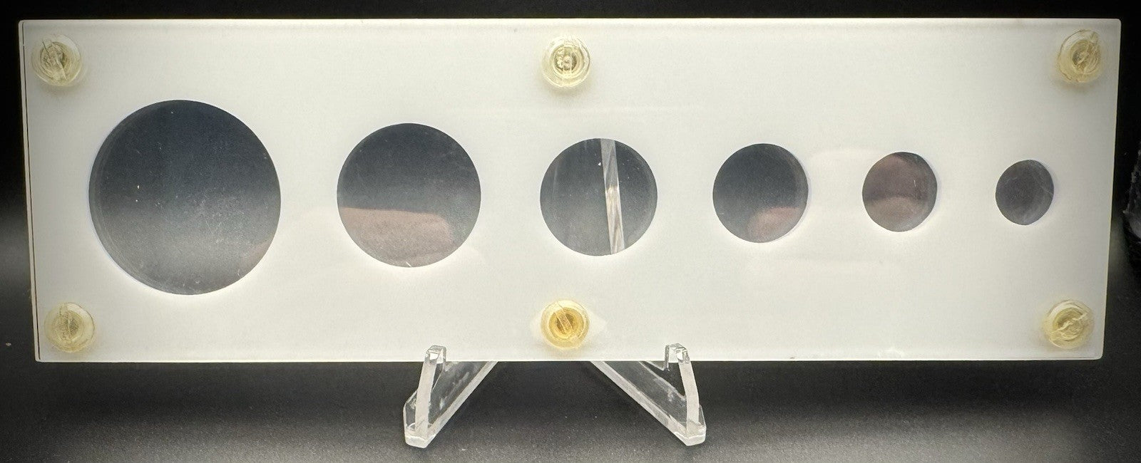 Capital Plastics Mexico Gold Types High Quality Plastic Display Holder For Pesos3
