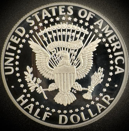 2022-S 99.9% SILVER GEM PROOF Kennedy Half Dollar 50C .999 Fine DEEP ULTRA CAMEO1