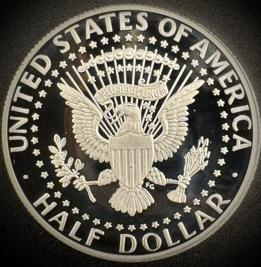 2022-S 99.9% SILVER GEM PROOF Kennedy Half Dollar 50C .999 Fine DEEP ULTRA CAMEO1