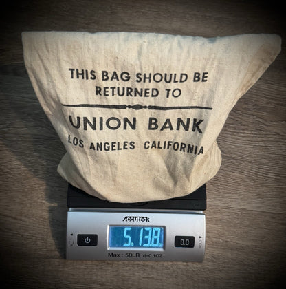 5 Lb 13 Oz Bag Of Copper Lincoln Memorial Cents 50s-70s Denver Mint AU/BU Toned1