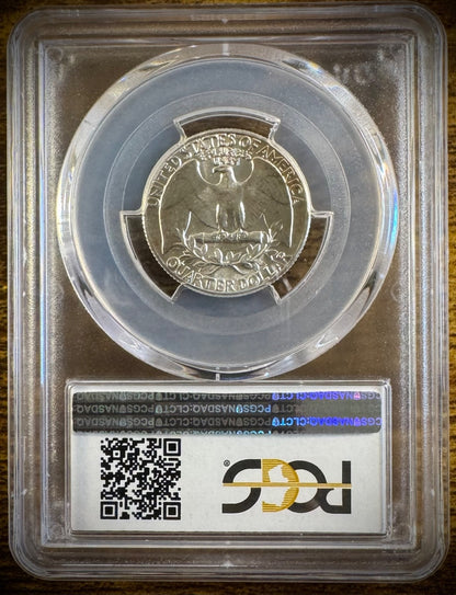 1964 Silver Washington Quarter PCGS MS65 Type B Rev FS-9013