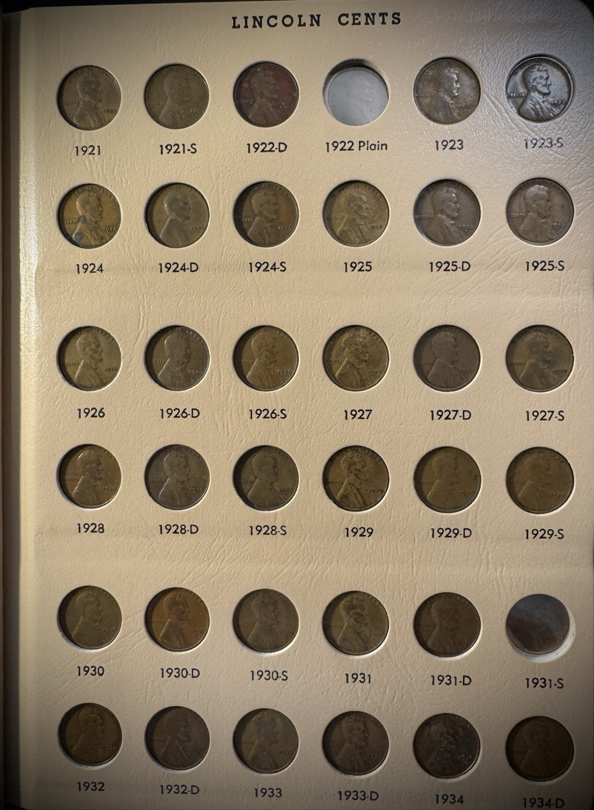 1909-2025 PDS Lincoln Cent PENNY Near COMPLETE Set 344 Coins KEYS PROOFS DANSCO3