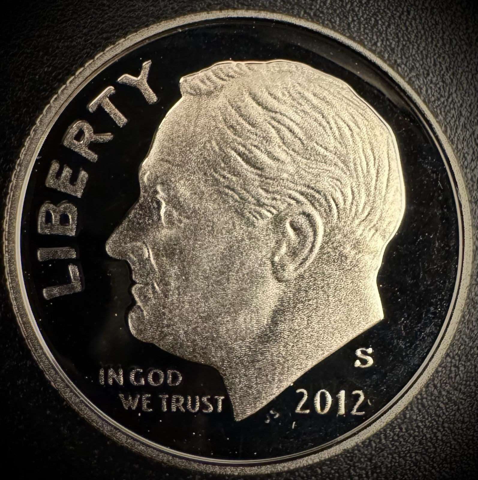 2012-S GEM PROOF Roosevelt Dime 10C Clad DEEP CAMEO Coin0