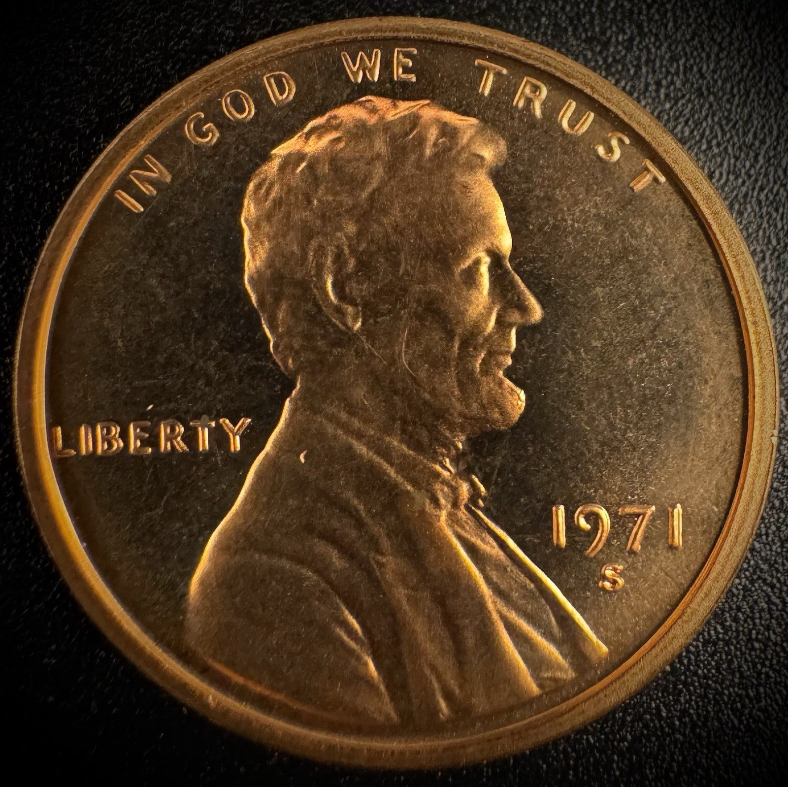 1971-S Lincoln Memorial Cent PROOF Coin0