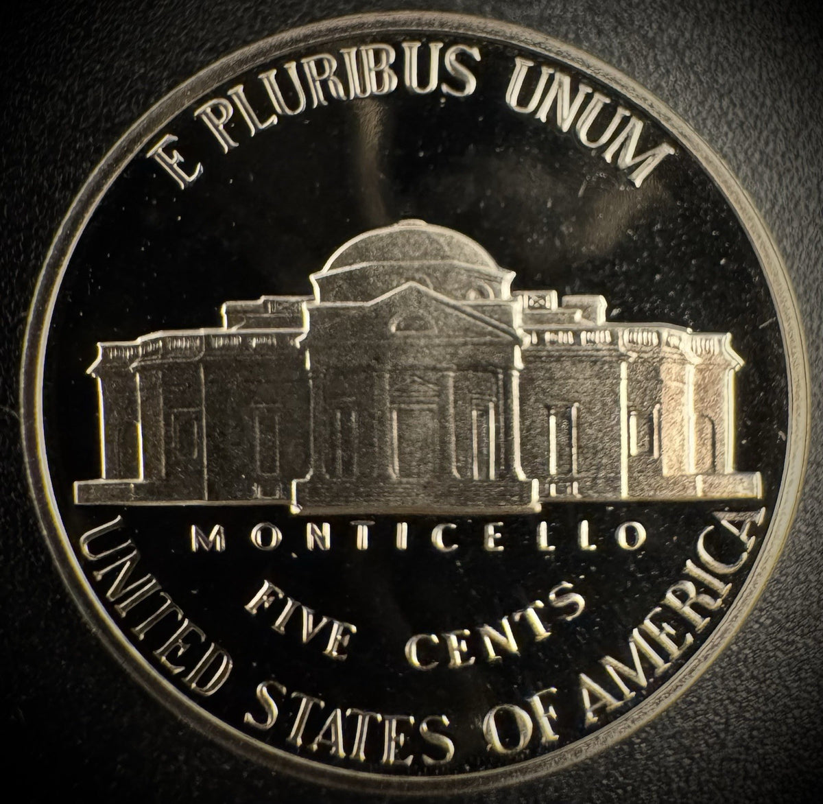 1996-S Jefferson Nickel PROOF DEEP ULTRA CAMEO Coin From US Mint Proof Set1