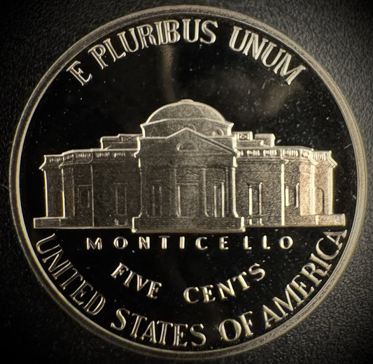 1996-S Jefferson Nickel PROOF DEEP ULTRA CAMEO Coin From US Mint Proof Set1