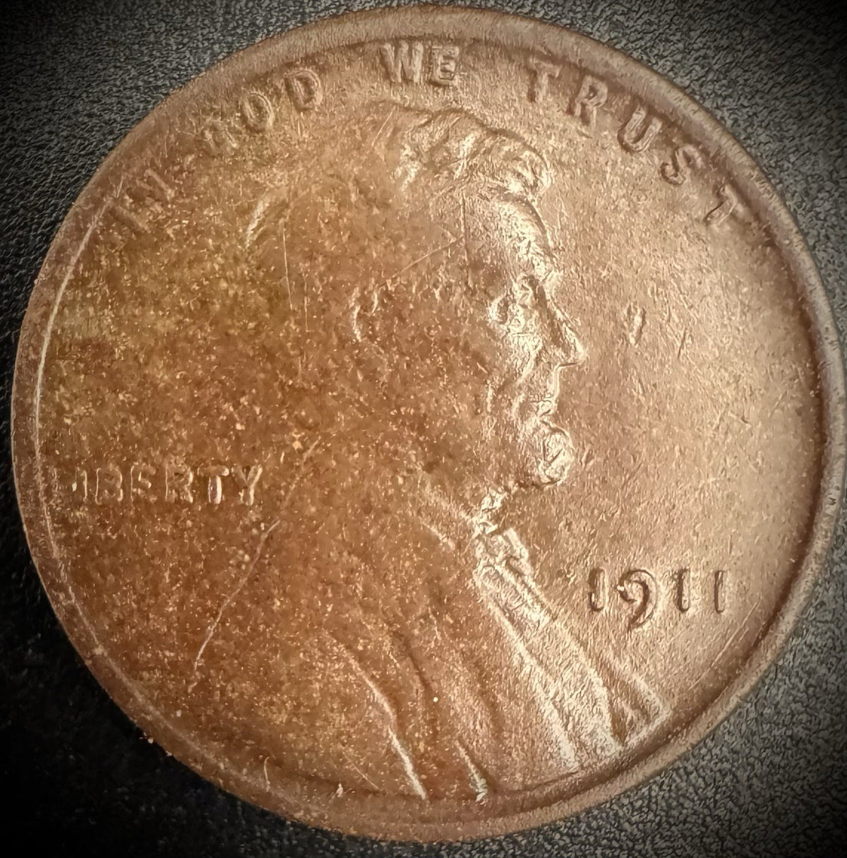 1911 Lincoln Wheat Cent Penny VF0