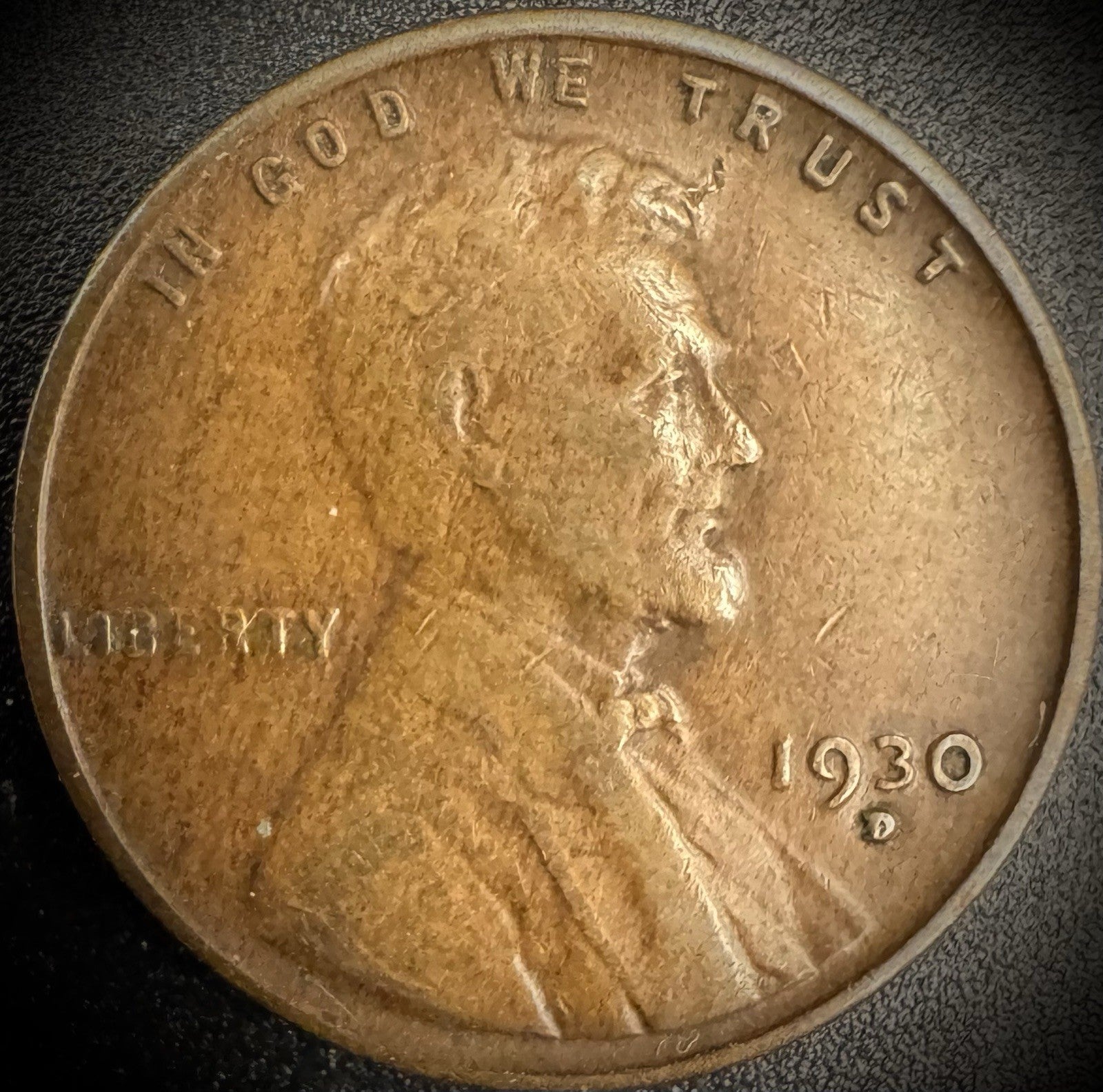 1930-D Lincoln Wheat Penny Cent #40