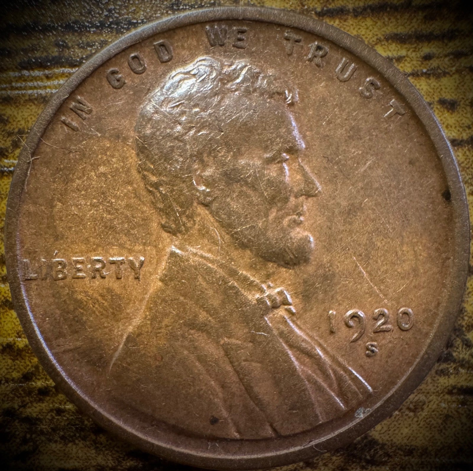 1920-S Lincoln Wheat Cent Penny #20
