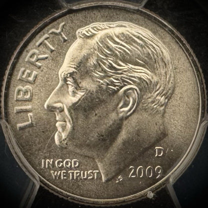 2009-D Roosevelt Dime 10C PCGS MS66FB Clad2