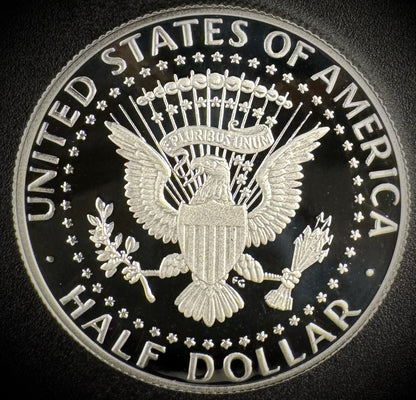2023-S 99.9% SILVER GEM PROOF Kennedy Half Dollar 50C .999 Fine DEEP ULTRA CAMEO1