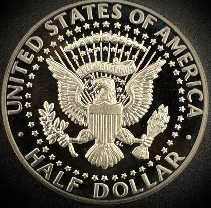 1987-S PROOF Kennedy Half Dollar Clad 50C DEEP ULTRA CAMEO1