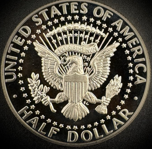 1987-S PROOF Kennedy Half Dollar Clad 50C DEEP ULTRA CAMEO1