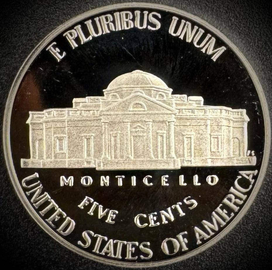 2019-S Jefferson Nickel GEM PROOF DEEP ULTRA CAMEO Coin1