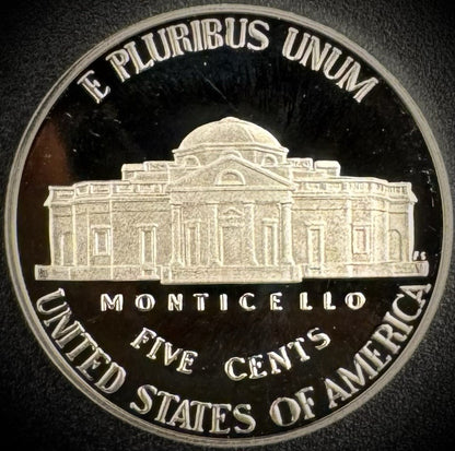 2019-S Jefferson Nickel GEM PROOF DEEP ULTRA CAMEO Coin1