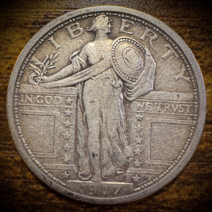 1917 Standing Liberty Quarter Type 10