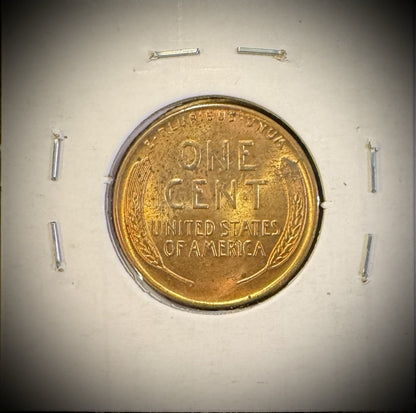 1938 Lincoln Wheat Cent Brilliant Uncirculated TONED BEAUTY1
