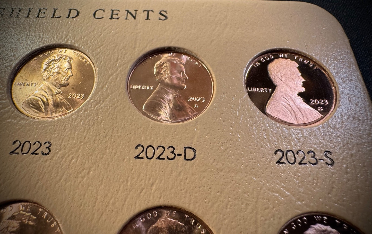 2022-2025 P D S Lincoln Shield Cent 12 Coin Business & PROOF Set NEW Dansco 81043