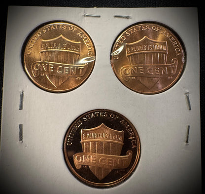 2019 P D S W Lincoln Penny Cent Uncirculated PROOFS Reverse PROOF 6 Coin Set COA8