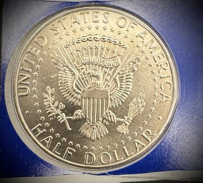 2009 P D Satin Finish Kennedy Half Dollar 2 Coins From US Mint Uncirculated Set3