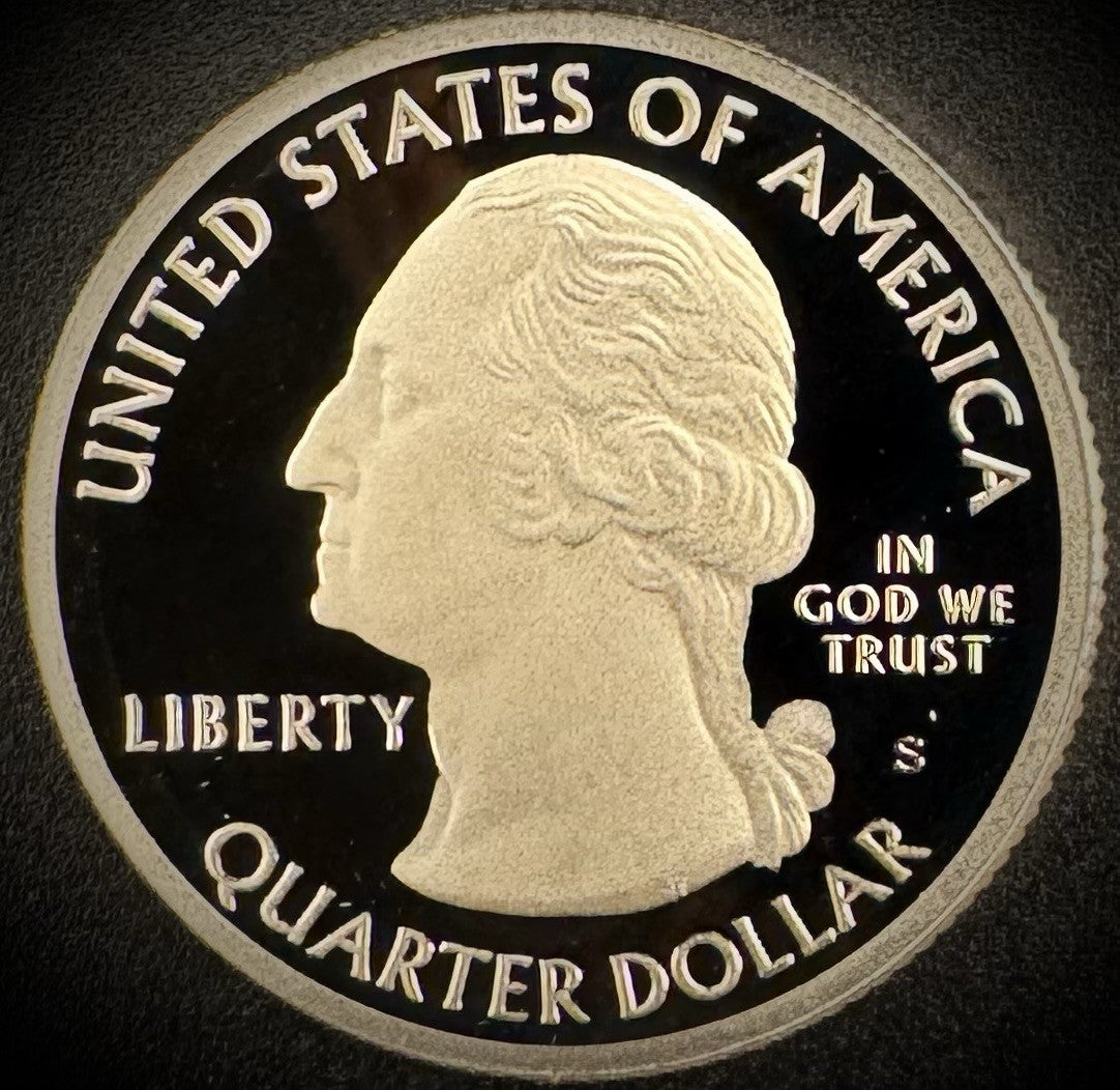 2020-S GEM PROOF America the Beautiful Tallgrass Prairie Clad Quarter DEEP CAMEO0