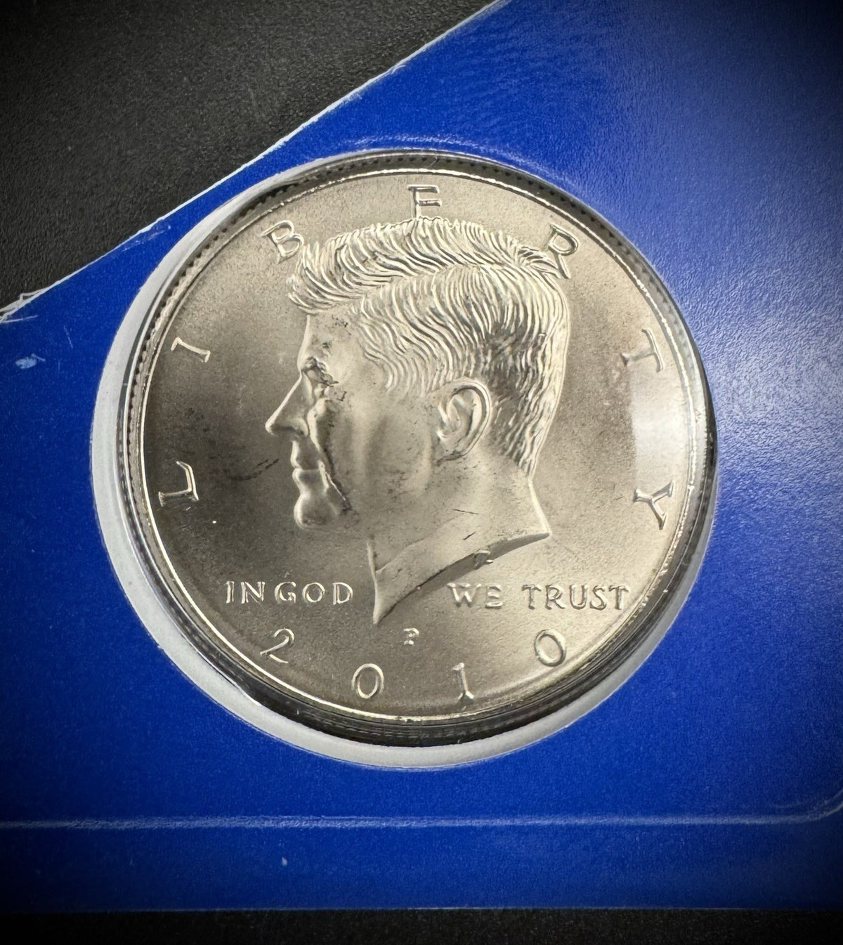 2010 P D Satin Finish Kennedy Half Dollar 2 Coins From US Mint Uncirculated Set2