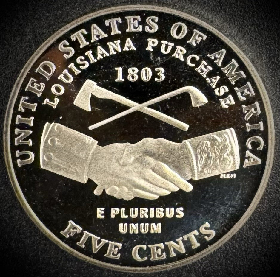 2004-S Jefferson Nickel GEM PROOF DEEP ULTRA CAMEO Westward Journey 2 Coin Set3