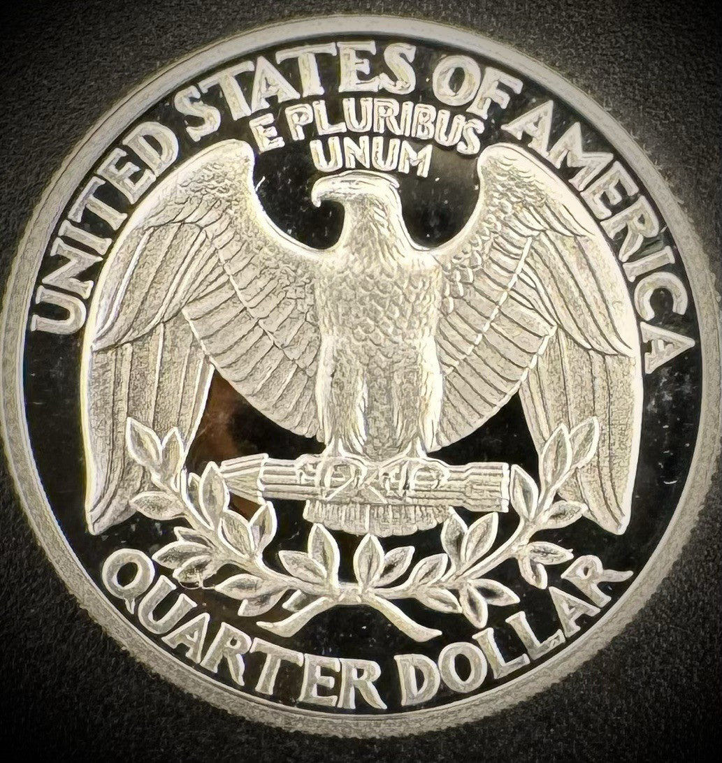 1993-S GEM PROOF Washington Quarter 25C SILVER DEEP ULTRA CAMEO Coin1