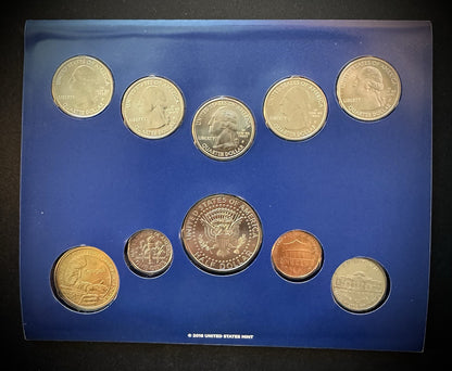 2017 US Mint Uncirculated 20 Coin Set P & D Philadelphia & Denver 10 Coins Each3
