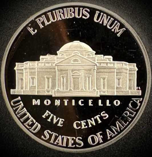 2007-S Jefferson Nickel GEM PROOF DEEP ULTRA CAMEO Coin1