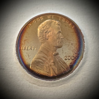 2009-S Lincoln Bicentennial Cent Penny PROOF Coin Set GORGEOUS Naturally Toned10
