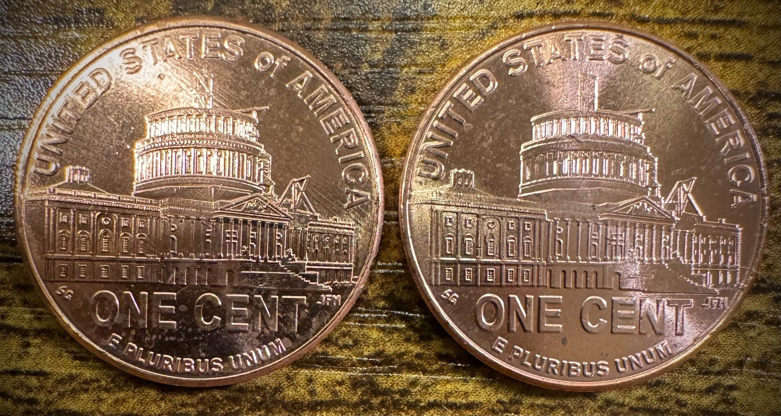 2009 Lincoln Cent Presidency LP4 P D Uncirculated BU 2 Coins From US Mint Rolls0