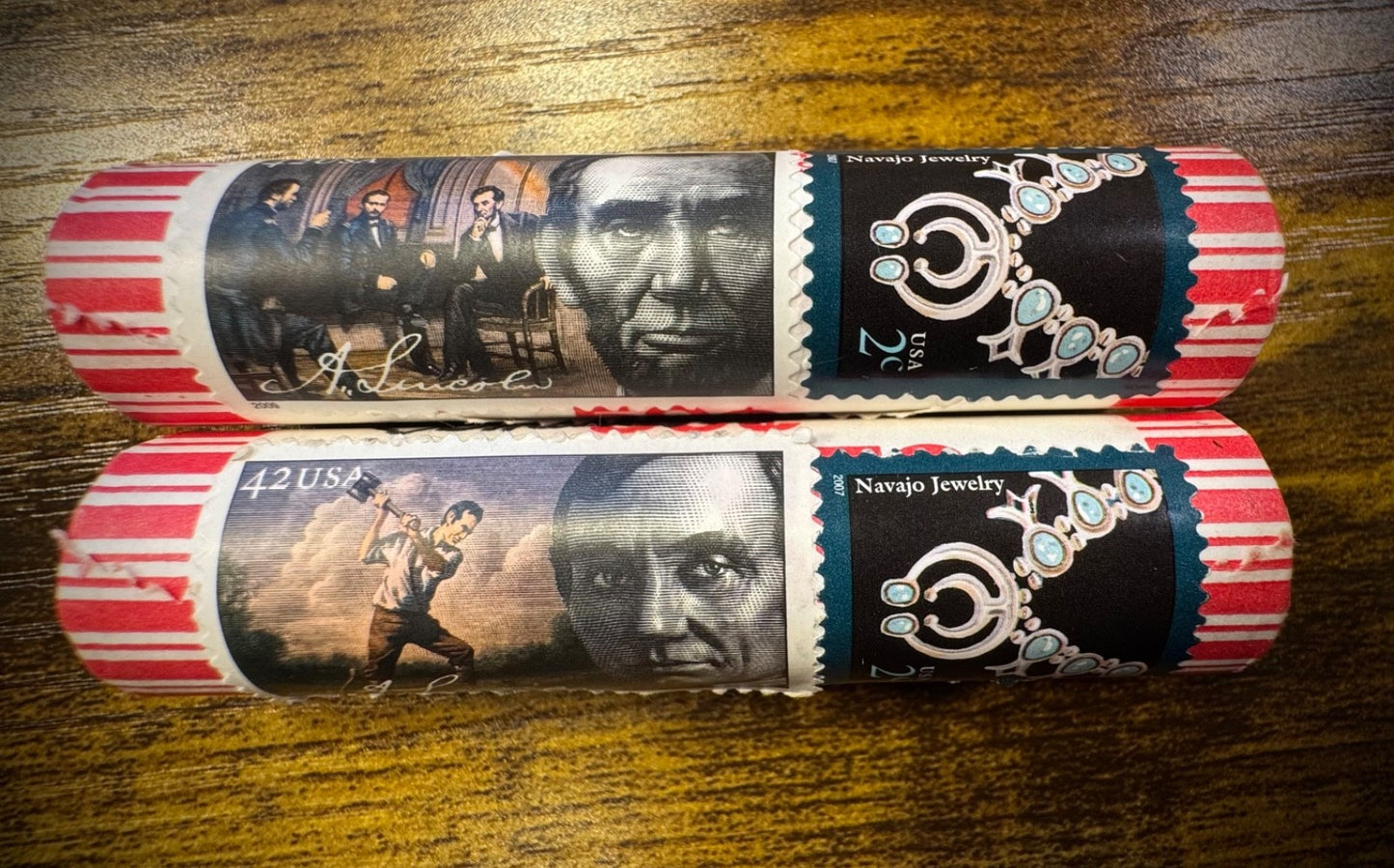 2010 P & D Lincoln Shield Cent Rolls One-Cent Coin Launch February 11, 20100